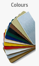 aluminium composite colours